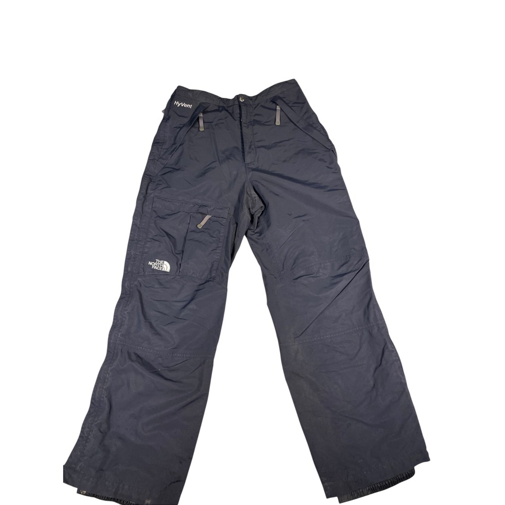 The North Face HyVent Ski Pants Mens Medium Black Insulated Waterproof Snowboard
